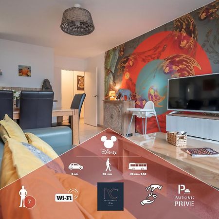 *Disneyland-Paris* 7Pers, Wifi, Parking, Netflix Монтеврен Экстерьер фото